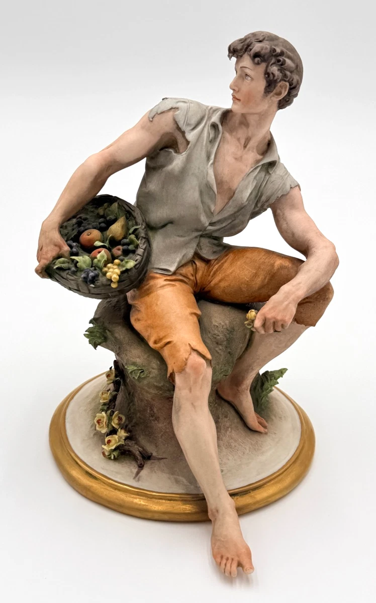 Cappe Figurine In Antique Ceramic & Porcelain Figurines for sale