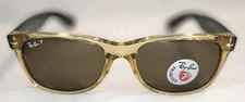 Ray Ban NEW WAYFARER (RB2132-945/57 55) Honey with Crystal Brown Polarized Lens