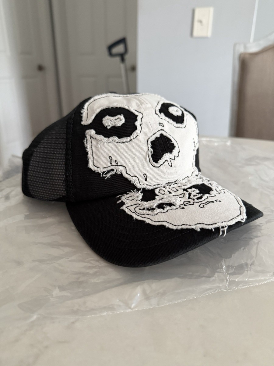 Supreme SS26 The Misfits 6 Panel Mesh Back Hat Cap Twill Black New