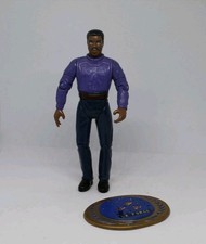 Star Trek Next Generation Retired Geordi La Forge Figure Playmates 1995 (Rare) 