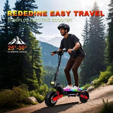 2400W Dual Motor Electric Scooter for Adults 43Mile 40MPH 11''Off-Road E-Scooter