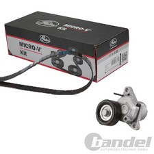 GATES KEILRIPPENRIEMEN-SATZ passend für HYUNDAI ACCENT GETZ KIA CARENS CERATO