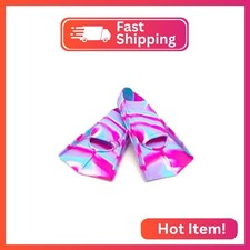 Comfortable Flexible Silicone Training Fins for Snorkeling & Swimming