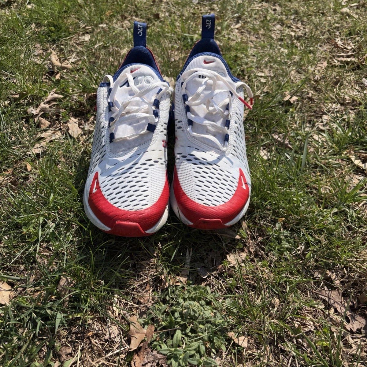 Nike Air Max 270 USA Olympics University Red White Blue Men’s Size 7.5 Nike Air Max 270 USA Olympics University Red | Mercari main image 3