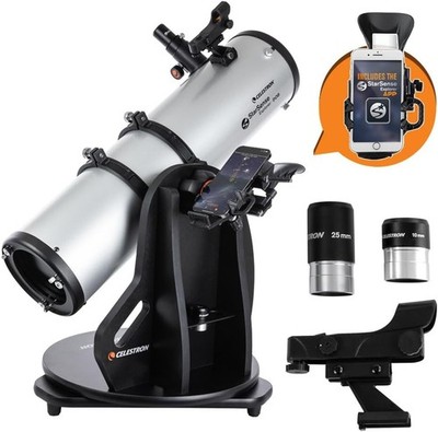 Celestron StarSense Explorer 150AZ App-Enabled Telescope   150mm Tabletop Dobson
