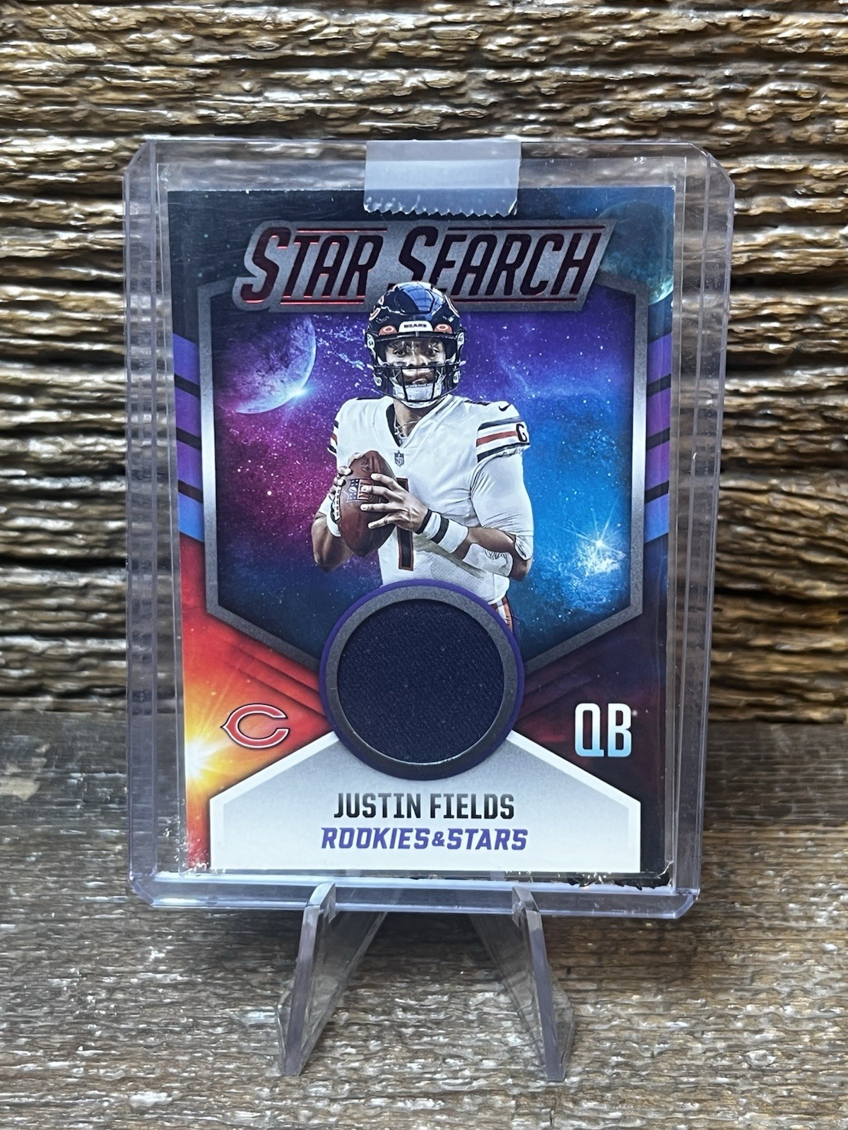 2021 Panini Rookies & Stars Football RC #SS-JF Justin Fields  - Star Search Red