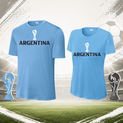 Argentina t-shirt world cup jersey- SHIPS FROM FLORIDA PRIORITY MAIL