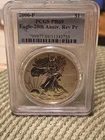 2006-P Reverse Proof American Silver Eagle PCGS PR69 20th Anniversary .999 Fine