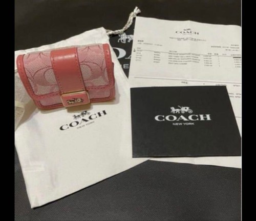 (Taiwan Coach Limited) COACH ALIE SIGNATURE Bag Charm in Japan