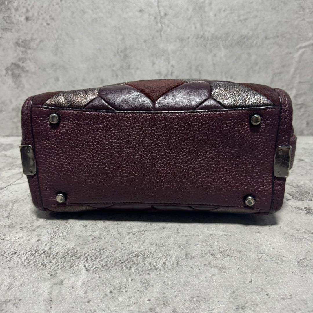 Coach Swagger Patchwork Shoulder Bag From Japan - image 8