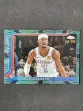 Shai Gilgeous-Alexander 2025-26 Topps Chrome Aqua Basketball Base /199 #141