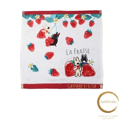 New Marushin Mini Towel Gaspard and Lisa J'adore Fraise 5205005700