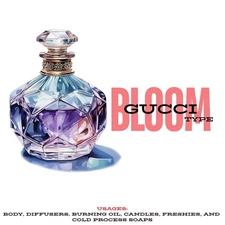 Gu Bloom Type Fragrance Oil Scented Oil For Body Candle Soapmaking Burning Oils