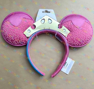 Aurora Ear Headband 2025 – Sleeping Beauty Make It Pink Make It Blue Make it Pink! Make it Blue! The Sleeping Beauty Aurora Ear  main image 3