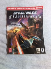 Star Wars Starfighter 2001 Prima Official Strategy Guide LucasArts