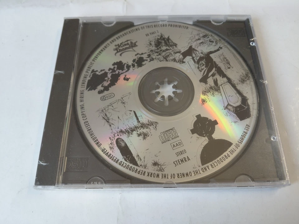 KING DIAMOND Conspiracy CD, 1989 Roadrunner,no Booklet nur Inlay Rückseite, OVP!