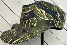 Vintage South Vietnamese Marines Tiger Stripe Camo Field Cap