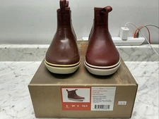 Grundens Women’s Deckboss 6” Ankle Boot “Spiced Apple” Size 6 