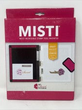 Original MISTI Stamping System Perfect Stamping Tool Pink My Sweet Petunia