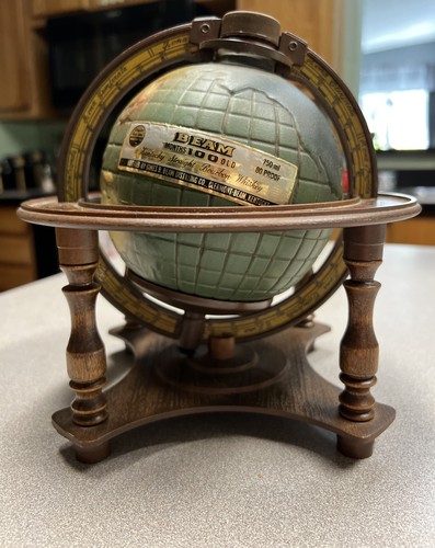 1980 “ANTIQUE GLOBE” Jim Beam Decanter