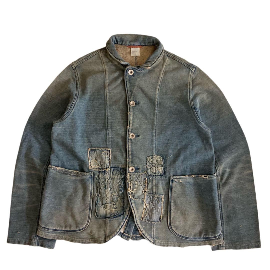 Kapital Vintage Processing Boro Patchwork Sweat J… - image 2