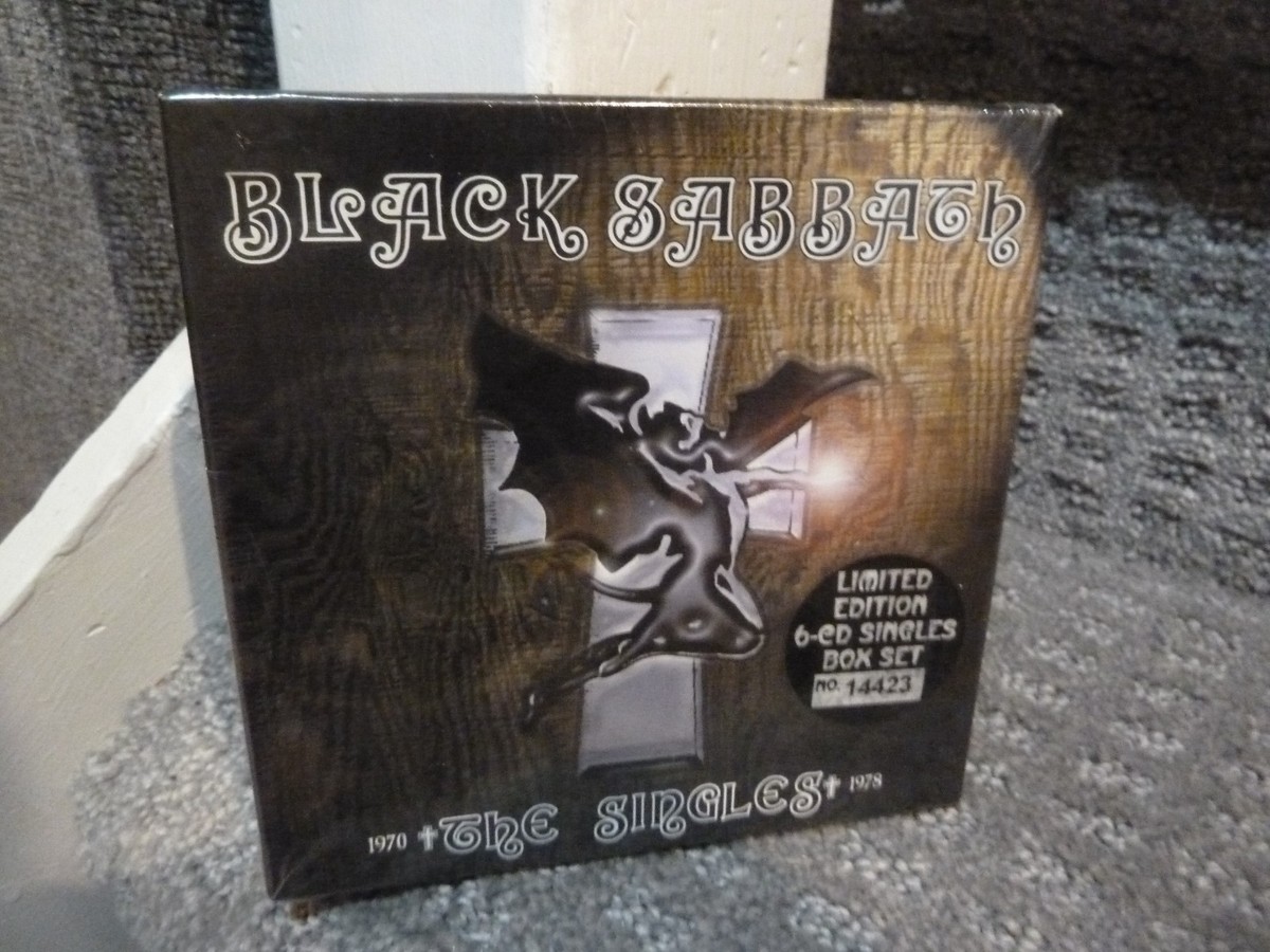 Black Sabbath The Singles 1970-1978 6 CD Box Set Numbered Ed