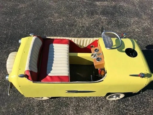 Interior of the Eshelman Kids Sports Car