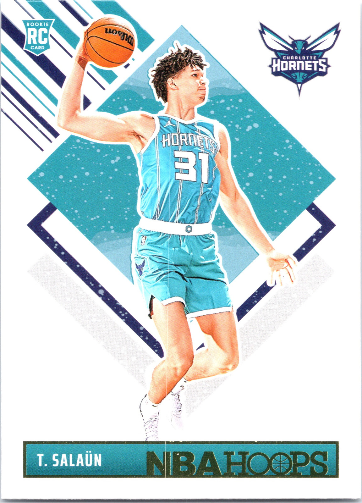 2024-25 Hoops Winter #292 Tidjane Salaun