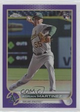 2022 Topps Chrome Update Purple Refractor Adrian Martinez #USC99 00jz