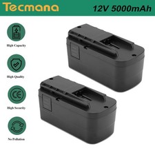 2X 5Ah 12V Ni-MH Akku für Festool BPC12 BPS12S BPS12C T12+3 C12LI 564247 497019