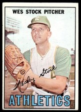 1967 Topps Wes Stock Kansas City Athletics #74
