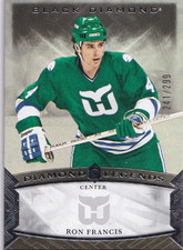 2023-24 Black Diamond Hockey Ron Francis Diamond Legends 241/299 Card