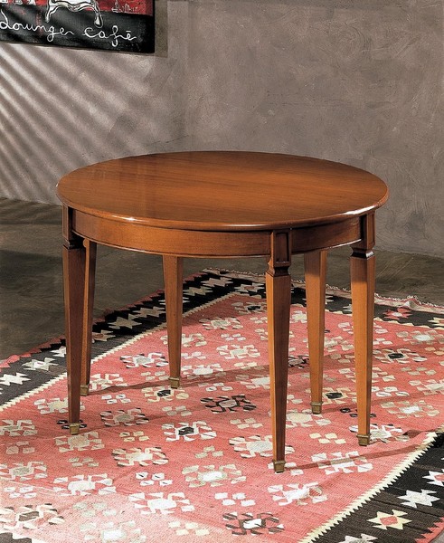 Esstisch Luxus Rund Tisch Massiv Holz Italien Neu Esszimmer Tische Runde MöBel-image