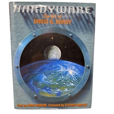 HARDYWARE The Art of David A. Hardy 2001 First Edition Space Art Paper Tiger