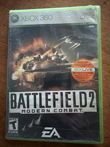 Battlefield 2: Modern Combat (Microsoft Xbox 360, 2006) Brand New Sealed - Picture 1 of 3