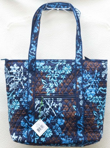 Vera Bradley XL "Vera" Tote Bag in Java Floral.  NWT