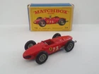 Original Matchbox Lesney 1966 No. 73 Ferrari Racing Car With Original Box