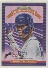 2020 Panini Donruss Diamond Kings Career Stat Line /500 Ronald Acuna Jr #8 5m1