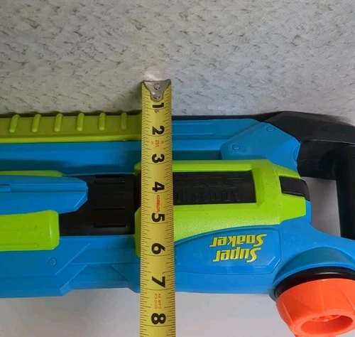 Vintage Nerf Super Soaker Aqua Shock Sneak Attack Blue/Green Color - WORKS! - Picture 16 of 16