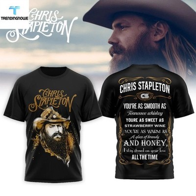 Chris Stapleton Country Music Tennessee Shirt 2026 494T2