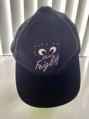 Vintage Kleiner Feigling Cap Original Trademark Logos Stretch Headband Pockt B25