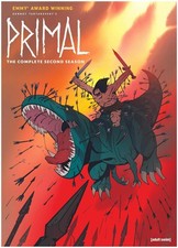 Genndy Tartakovsky's Primal The Complete Second Season DVD NEW