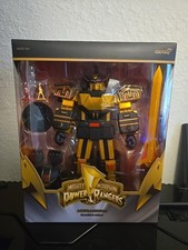 Super 7 Mighty Morphin Power Rangers Ultimates  Megazord Black & Gold Sealed New