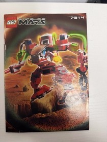 Lego Life On Mars 7314 Pre Built 90% Complete W/ Manual No Fig