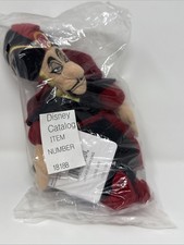 Disney Jafar Bean Bag Plush Aladdin Disney Store Vintage NEW Sealed Catalog Bag