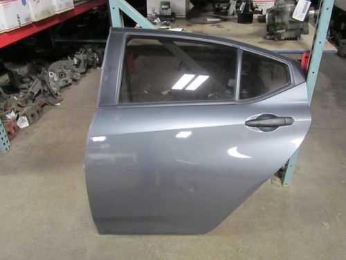 21-24 NISSAN VERSA Left LR Driver Rear Door Gray KAD