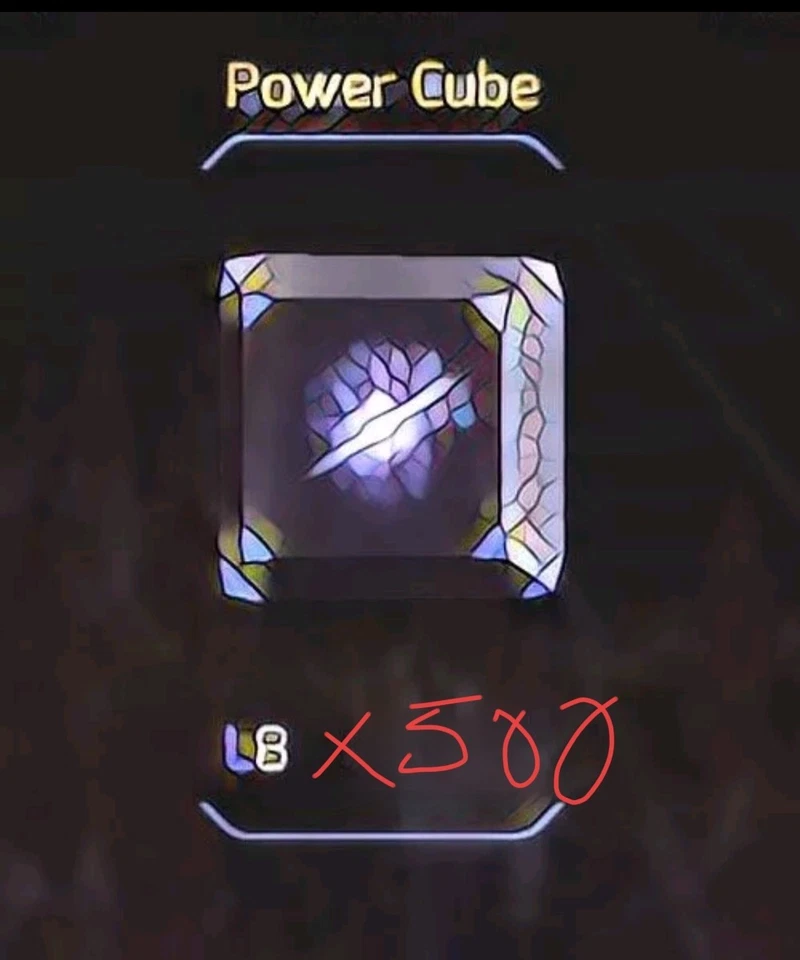 CUBES LV8 INGRESS PRIME x500 READY TO DROPPED