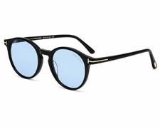 Tom Ford Sunglasses TF5294 Black/Blue 51-21-145mm With Case New