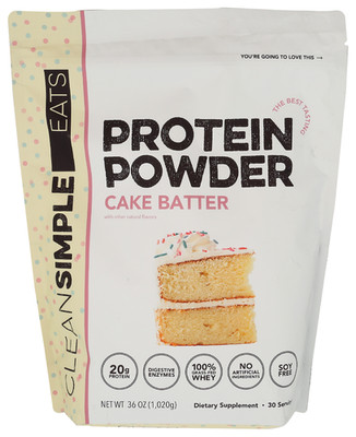 Clean Simple Ea TS Protein Powder Cake 36 oz (Pack of 1)