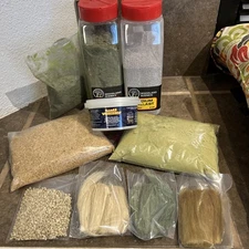 Woodland Scenics + Other Brands Terrain Supplies -Tabletop Games Model Tailroads